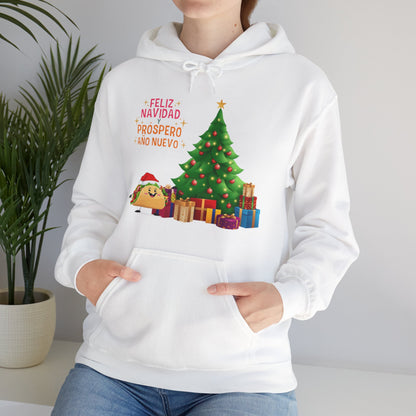 OMNI™ Taco Santa Christmas Holiday Themed Unisex Hoodie