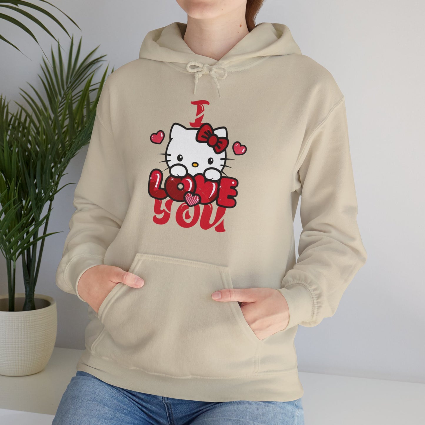 OMNI™ Hello Kitty Valentine's Day Unisex Heavy Blend Hoodie