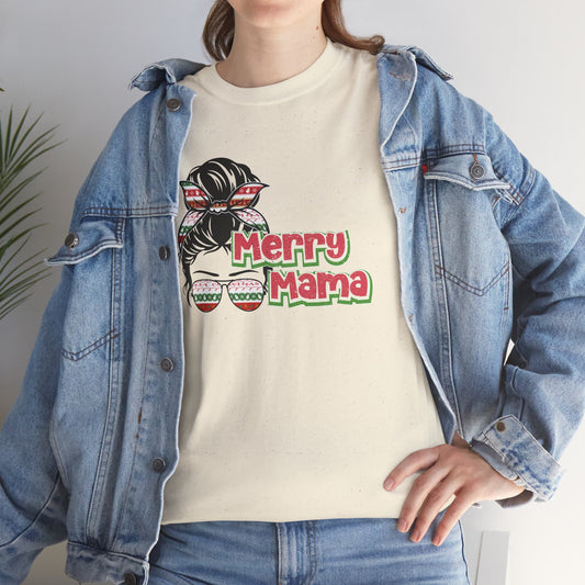 OMNI™ Merry Mama Women's Heavy Cotton T-Shirt