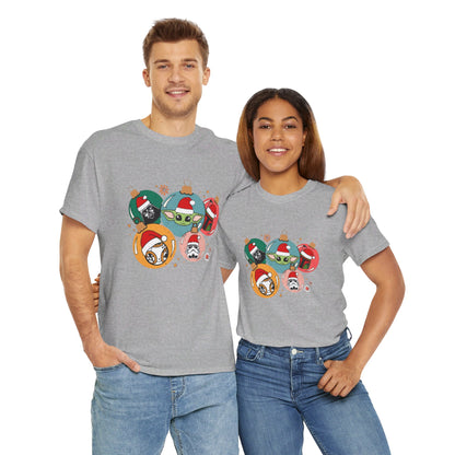 OMNI™ Star Wars Christmas Themed Unisex Heavy Cotton T-Shirt