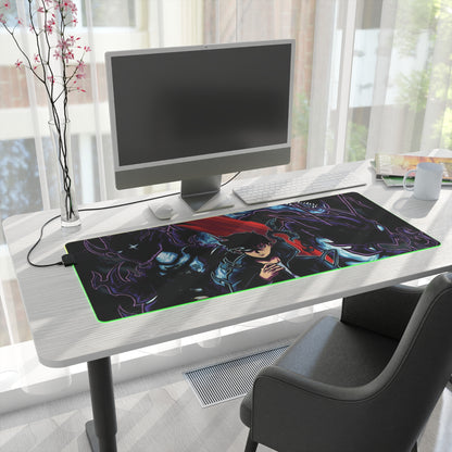 OMNI™ Solo Leveling Dragon’s Wrath LED Gaming Mouse Pad