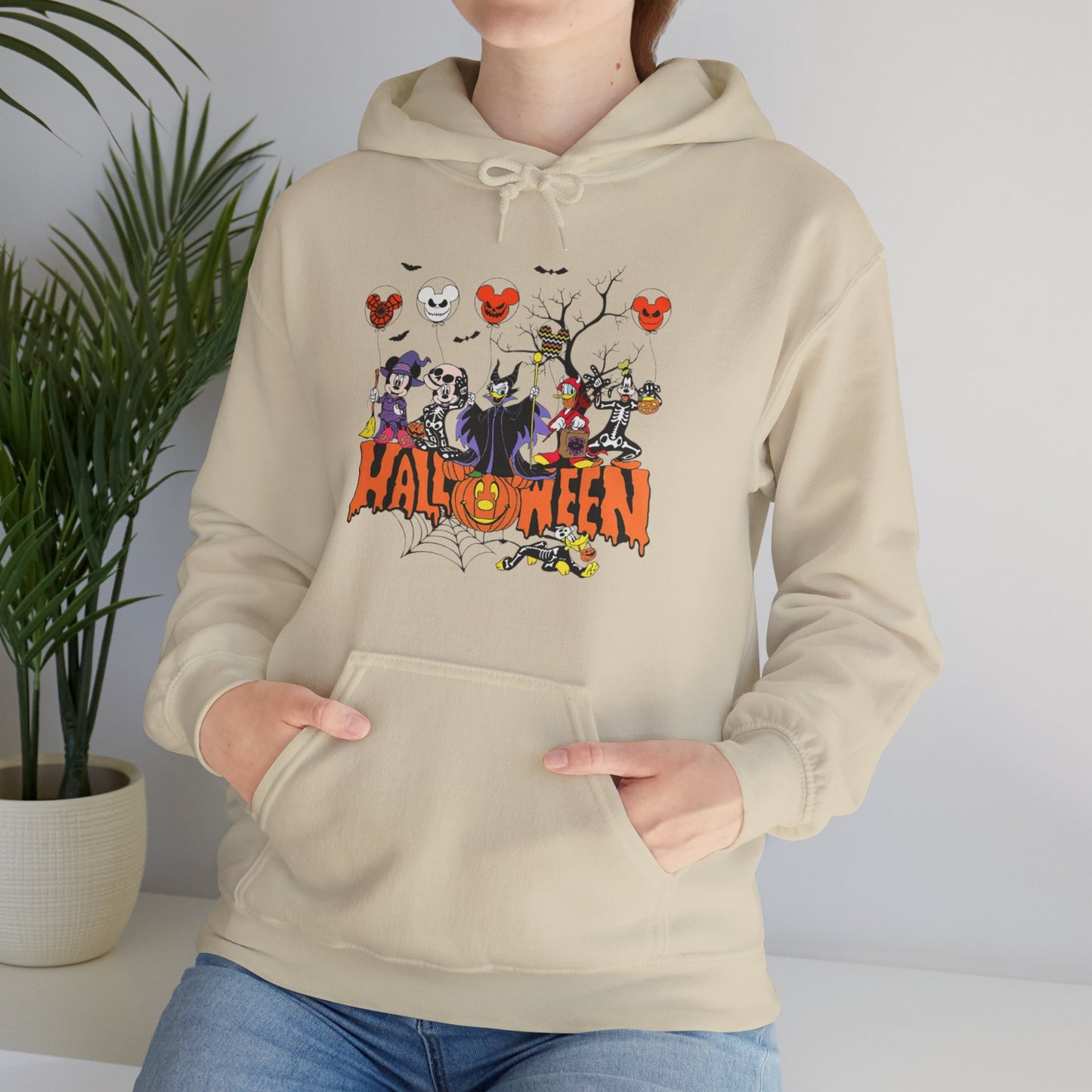 OMNI™ Classic Cartoon Halloween Unisex Heavy Blend Hoodie