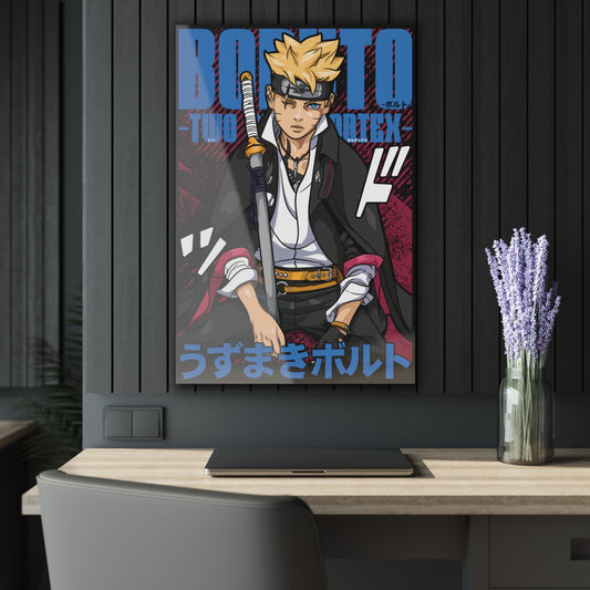 OMNI™ Boruto Two Blue Vortex Acrylic Print