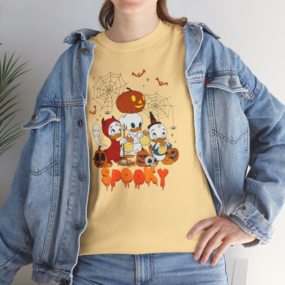 OMNI™ Spooky Halloween Duck Unisex Heavy Cotton T-Shirt