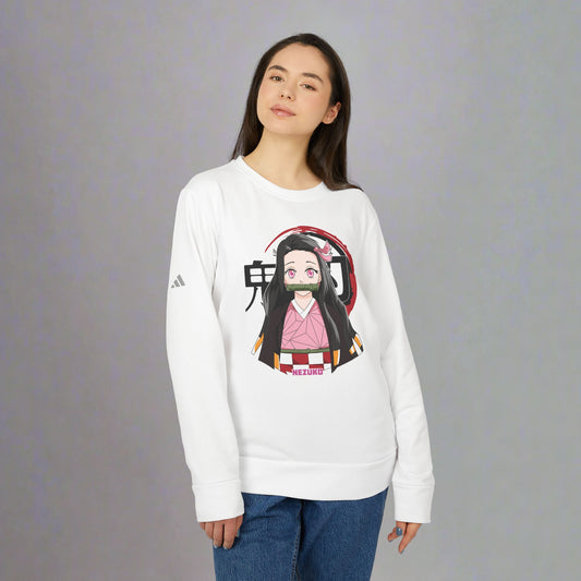 OMNI™ Demon Slayer Nezuko Kamado II Adidas Unisex Fleece Crewneck Sweatshirt