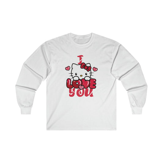 OMNI™ Hello Kitty Valentine's Day Unisex Ultra Cotton Long Sleeve T-Shirt