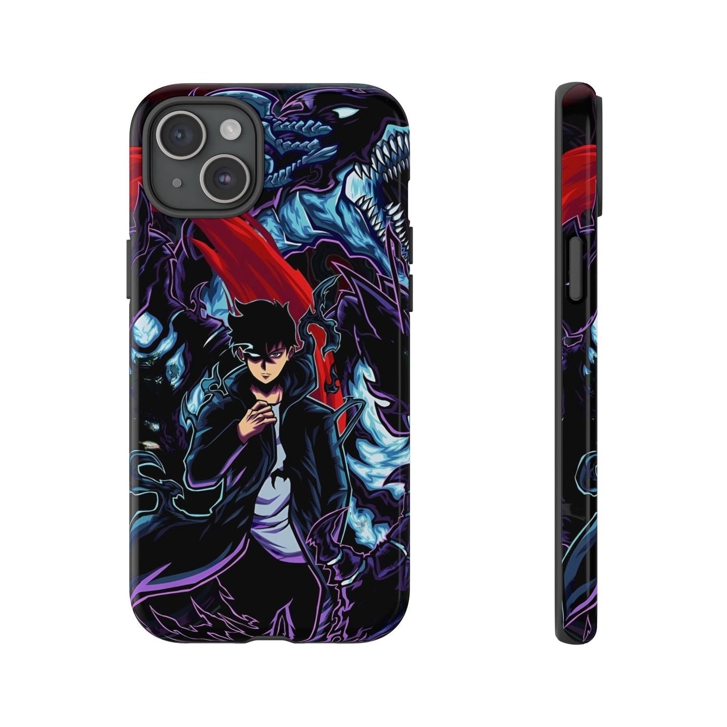 OMNI™ Solo Leveling (Sung Jin Woo and Kamish) Double Layered Phone Cases