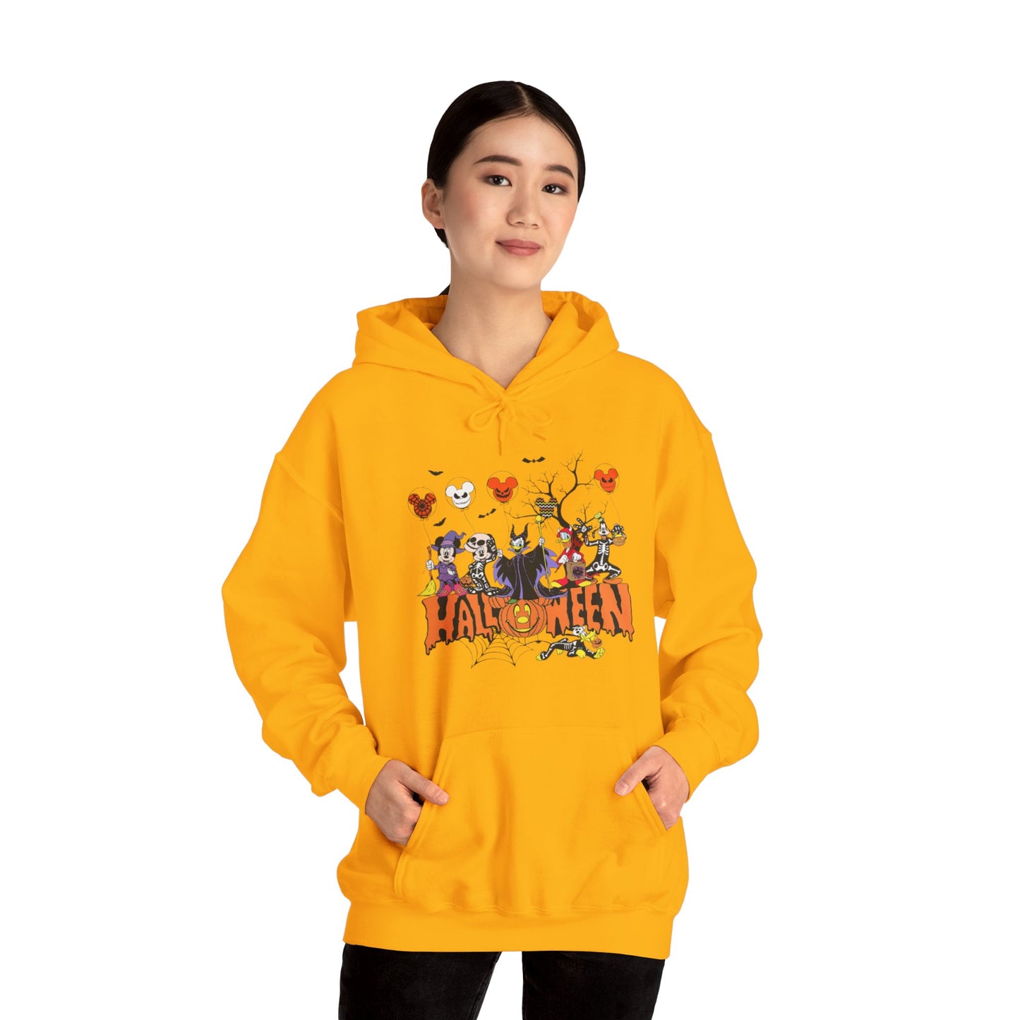 OMNI™ Classic Cartoon Halloween Unisex Heavy Blend Hoodie