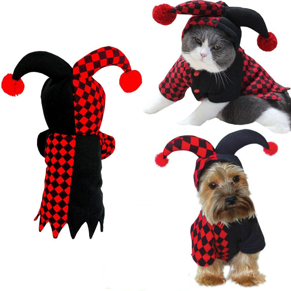 OMNI™ Pets Halloween Clown Costume