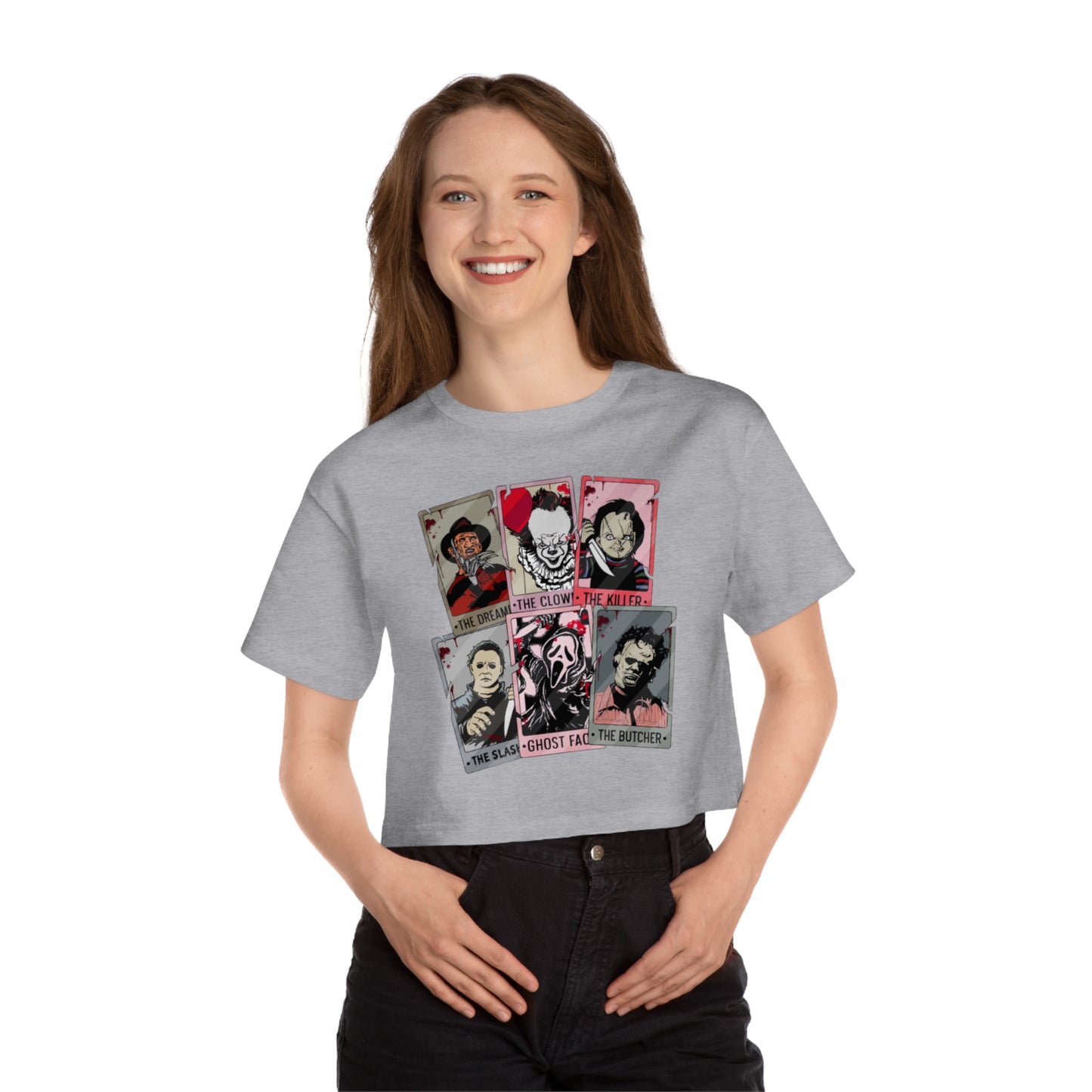 OMNI™ Horror Legends Champion Women's Heritage Cropped T-Shirt