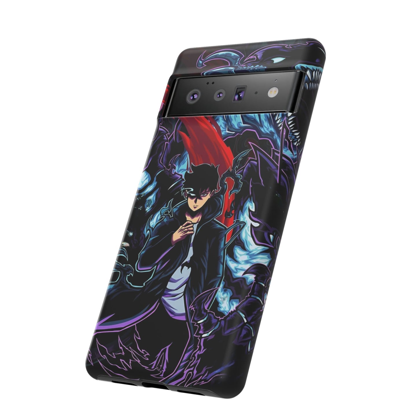 OMNI™ Solo Leveling (Sung Jin Woo and Kamish) Double Layered Phone Cases