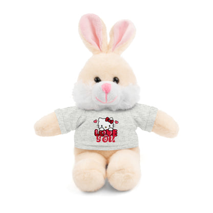 OMNI™ Hello Kitty Valentine's Day Stuffed Animals (with T-shirts)