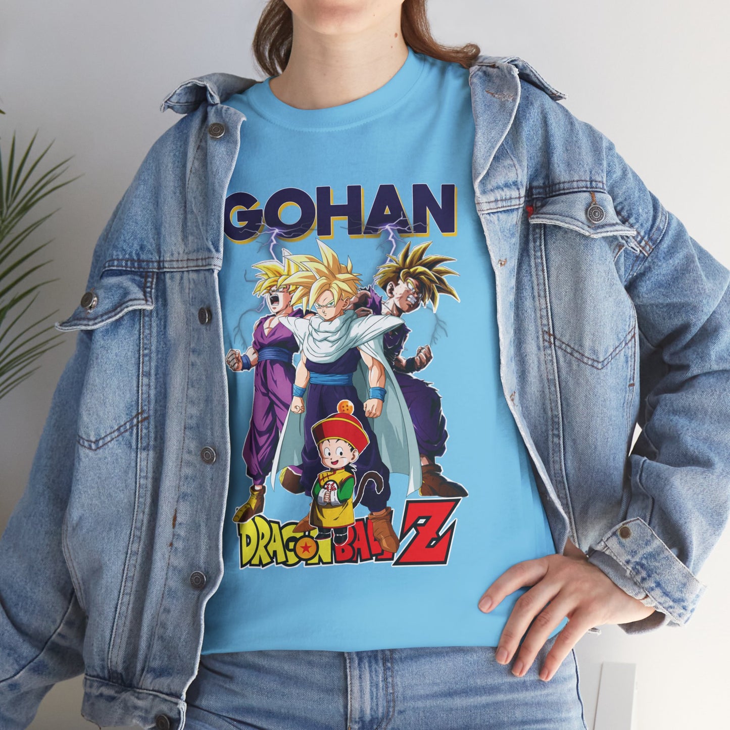 OMNI™ Dragon Ball Z Gohan Unisex Heavy Cotton T-Shirt