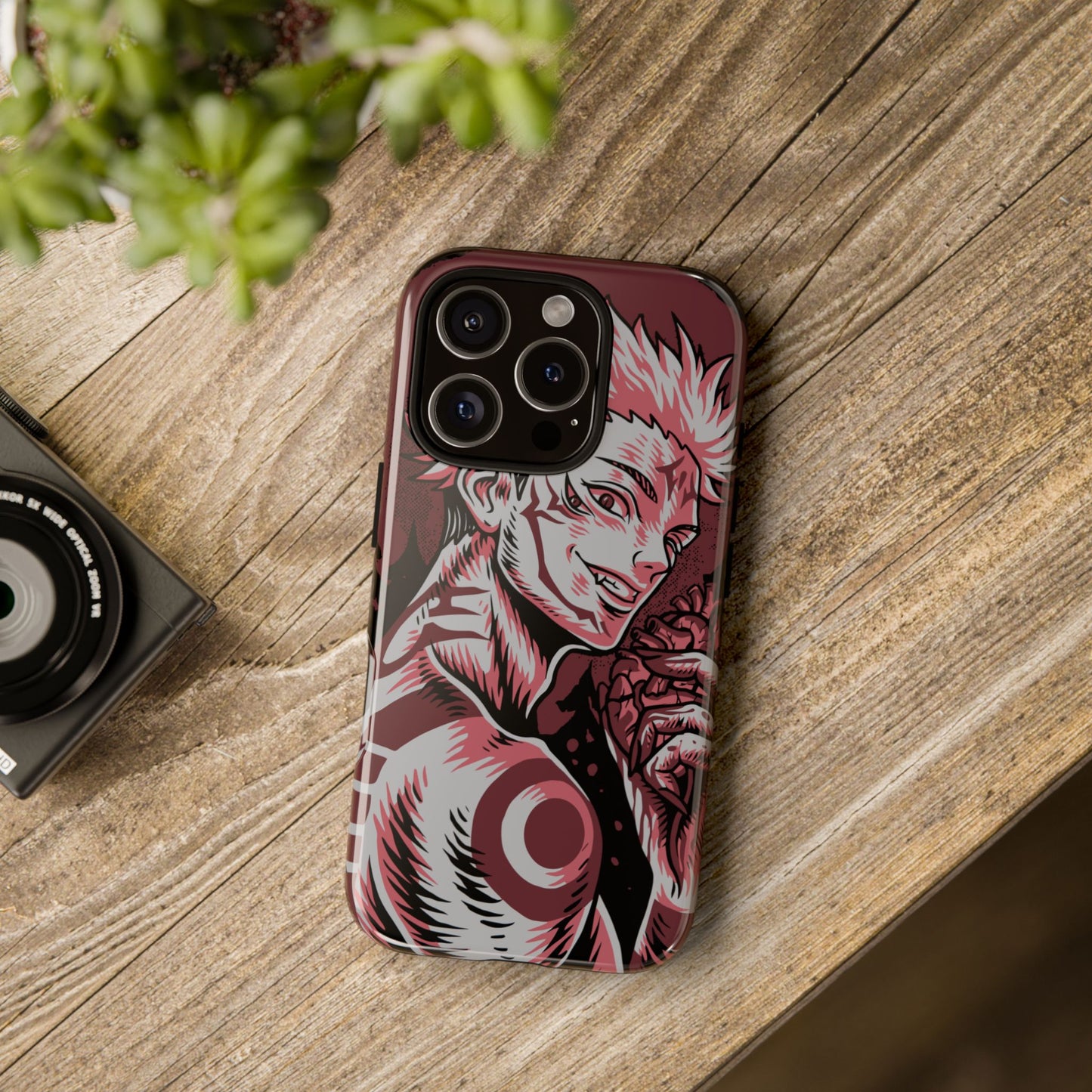 OMNI™ Jujutsu Kaisen Cursed King Sukuna Double Layered Phone Case