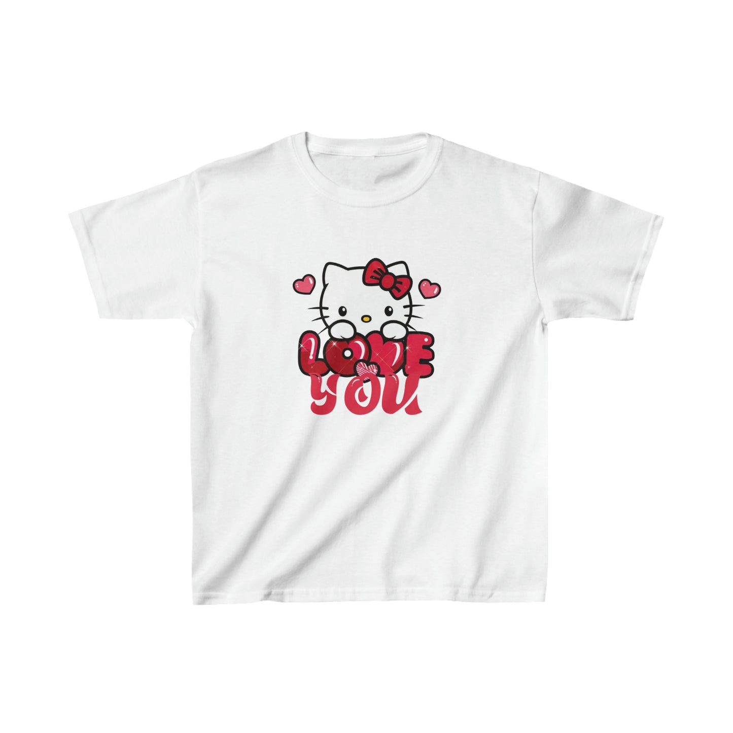 OMNI™ Hello Kitty Valentine's Day Kids Heavy Cotton T-Shirt