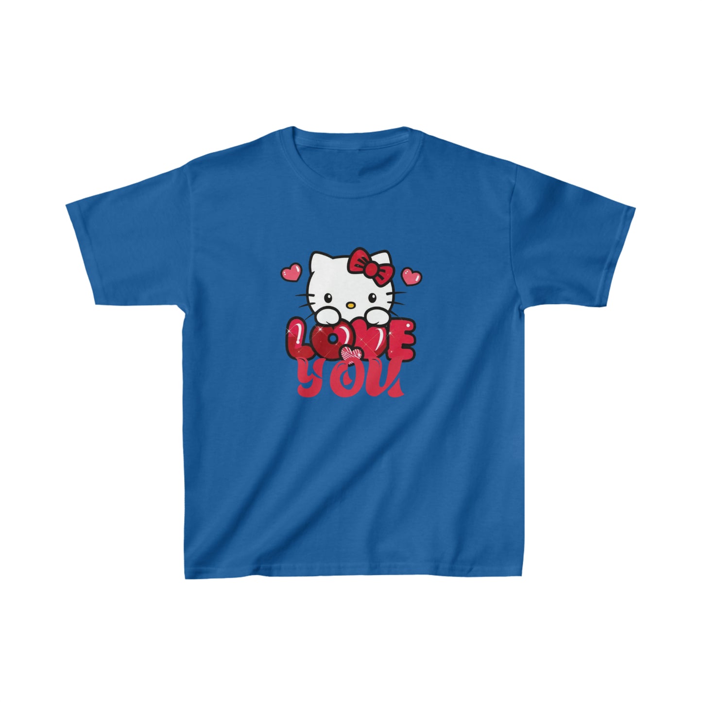 OMNI™ Hello Kitty Valentine's Day Kids Heavy Cotton T-Shirt