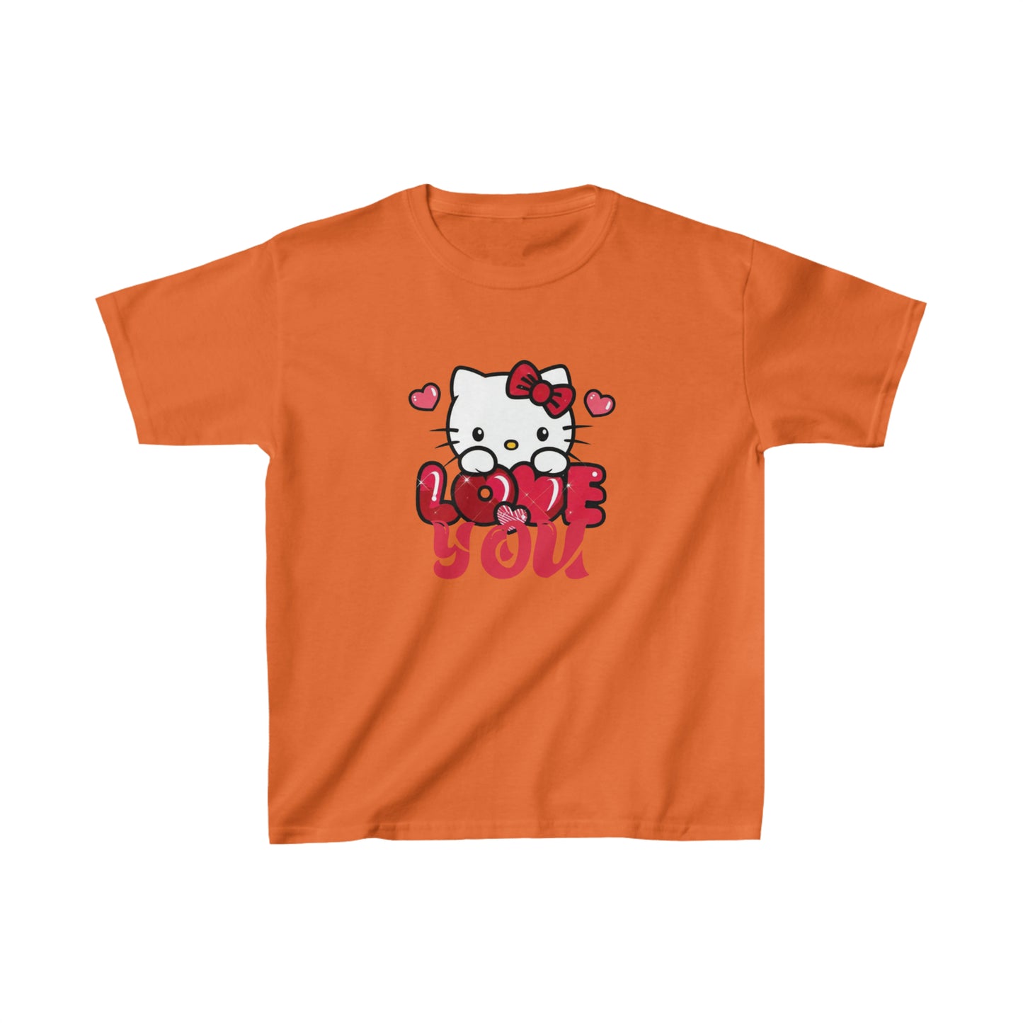 OMNI™ Hello Kitty Valentine's Day Kids Heavy Cotton T-Shirt