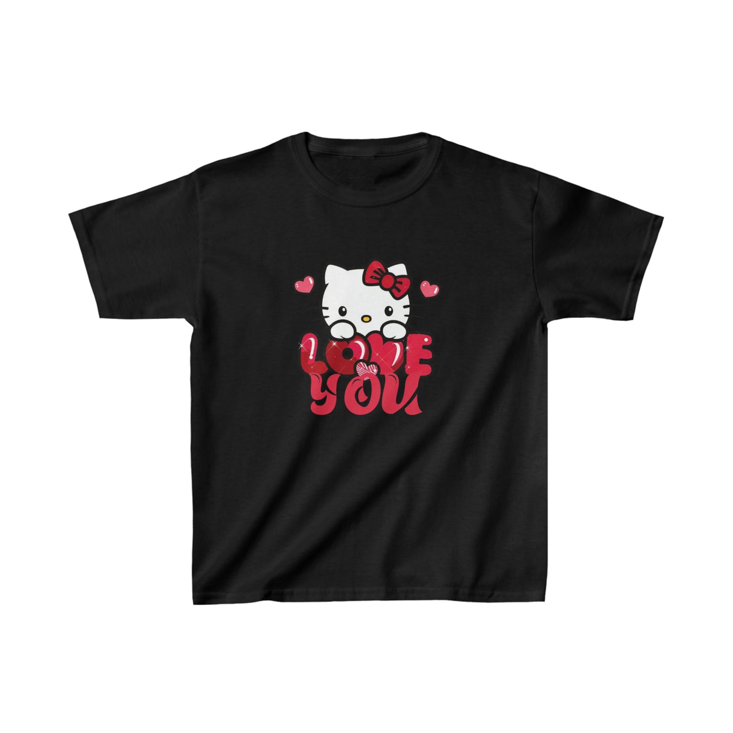 OMNI™ Hello Kitty Valentine's Day Kids Heavy Cotton T-Shirt