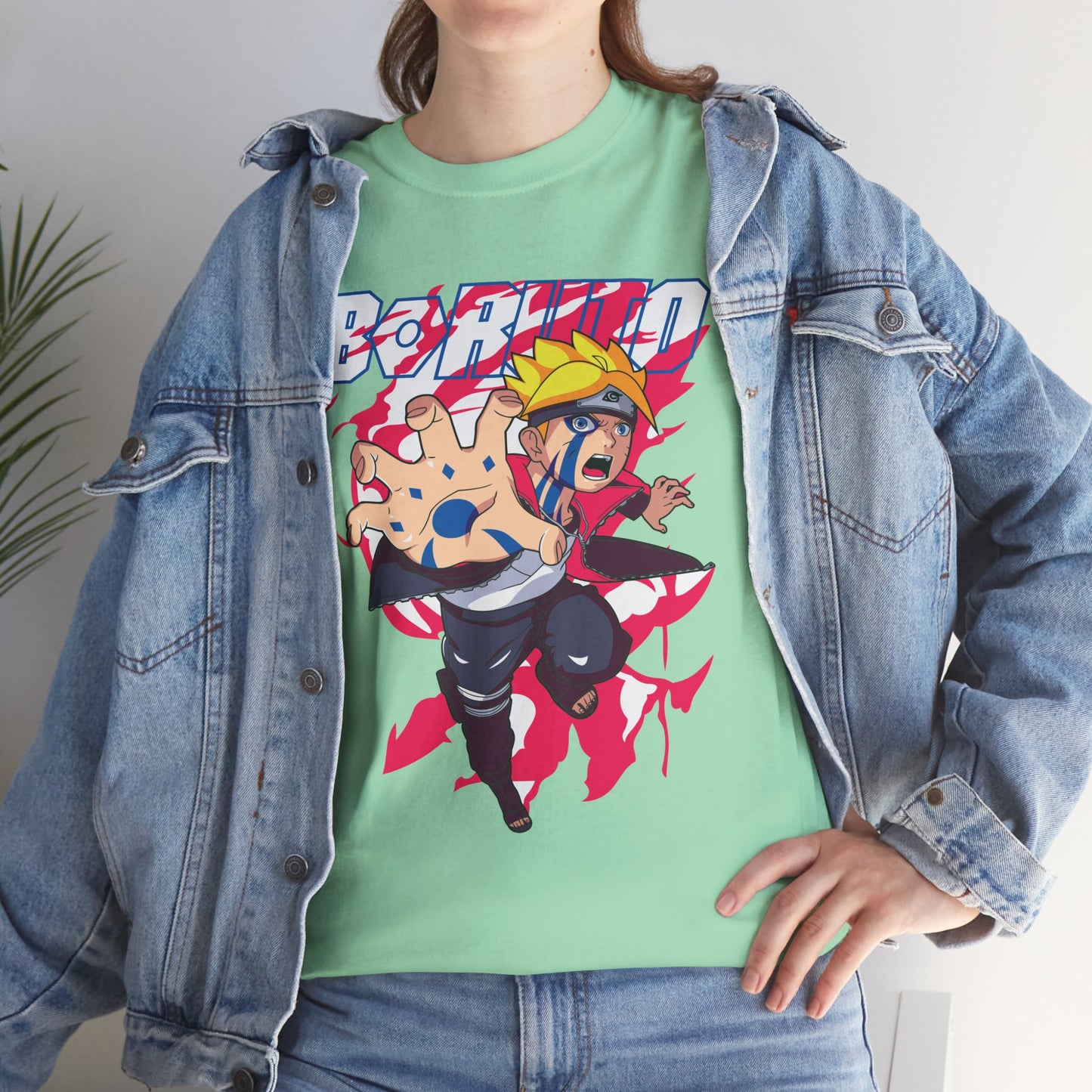 OMNI™ Boruto Byakugan Unisex Heavy Cotton T-Shirt