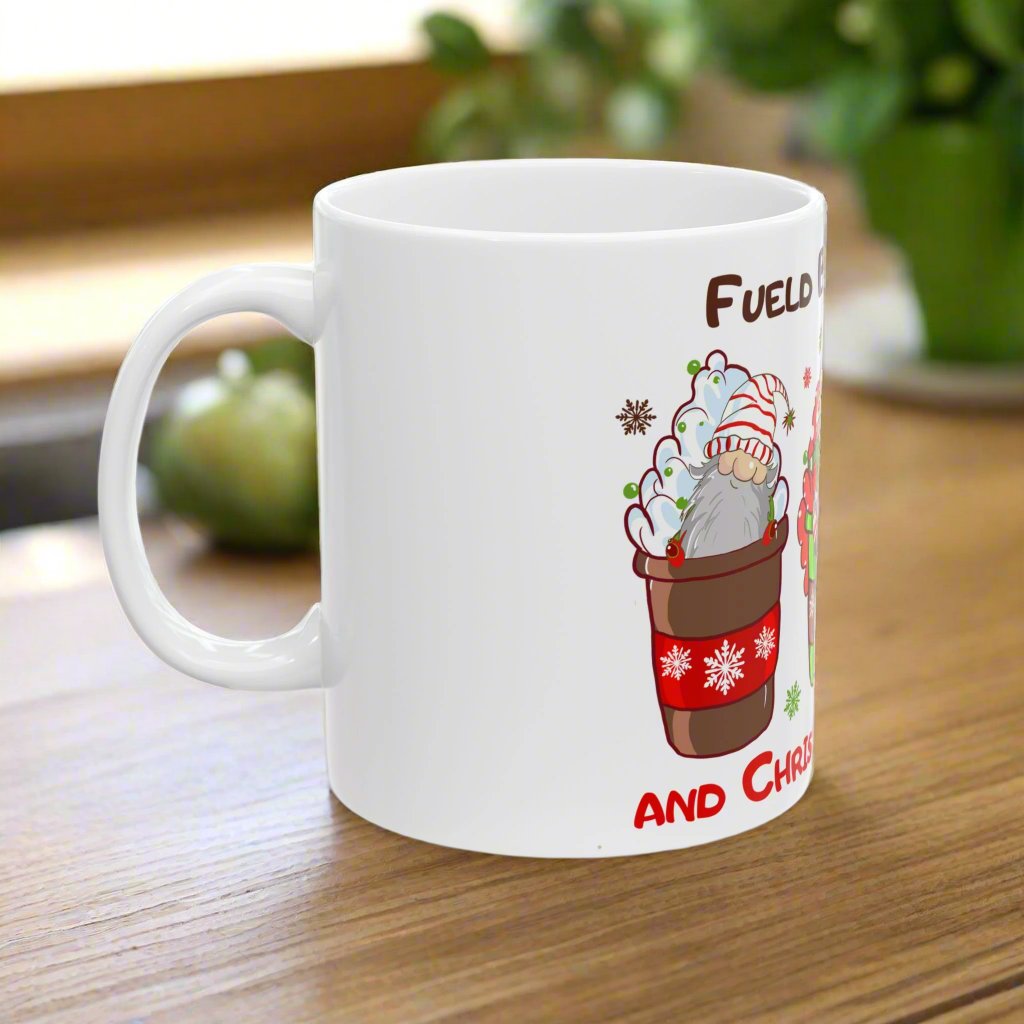 OMNI™ Fueled By Coffee And Christmas Cheer Ceramic Mug