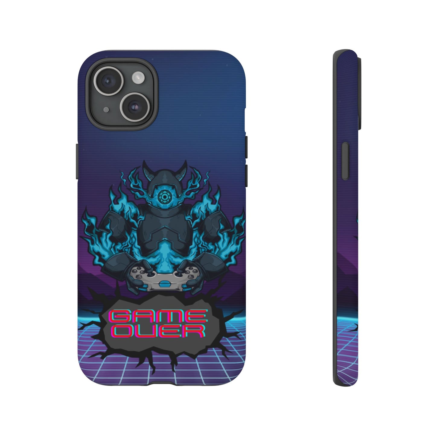 OMNI™ Game Over Gaming Background Double Layered Phone Case