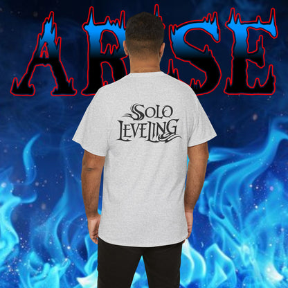 OMNI™ Solo Leveling Chibi Iron Unisex Heavy Cotton T-Shirt