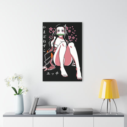 ﻿OMNI™ Demon Slayer Nezuko Kamado Sakura Acrylic Print