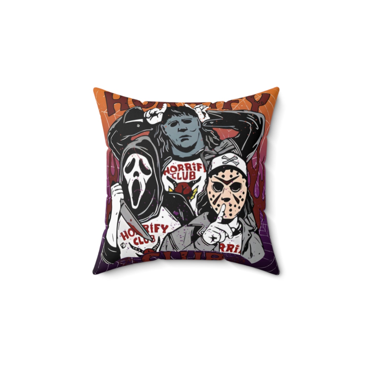 OMNI™ Horrify Club Spun Polyester Square Pillow