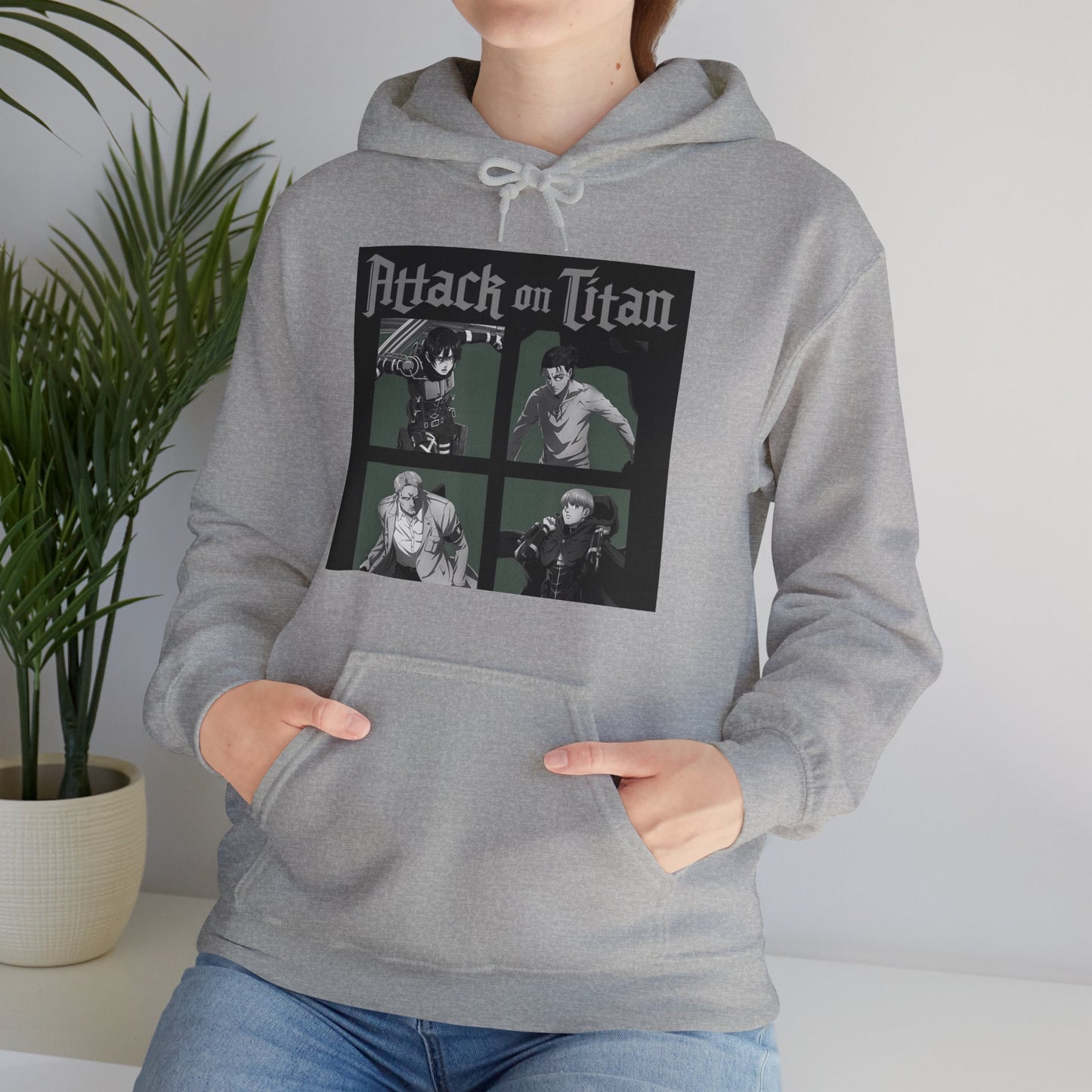 OMNI™ Attack On Titan Unisex Heavy Blend Hoodie