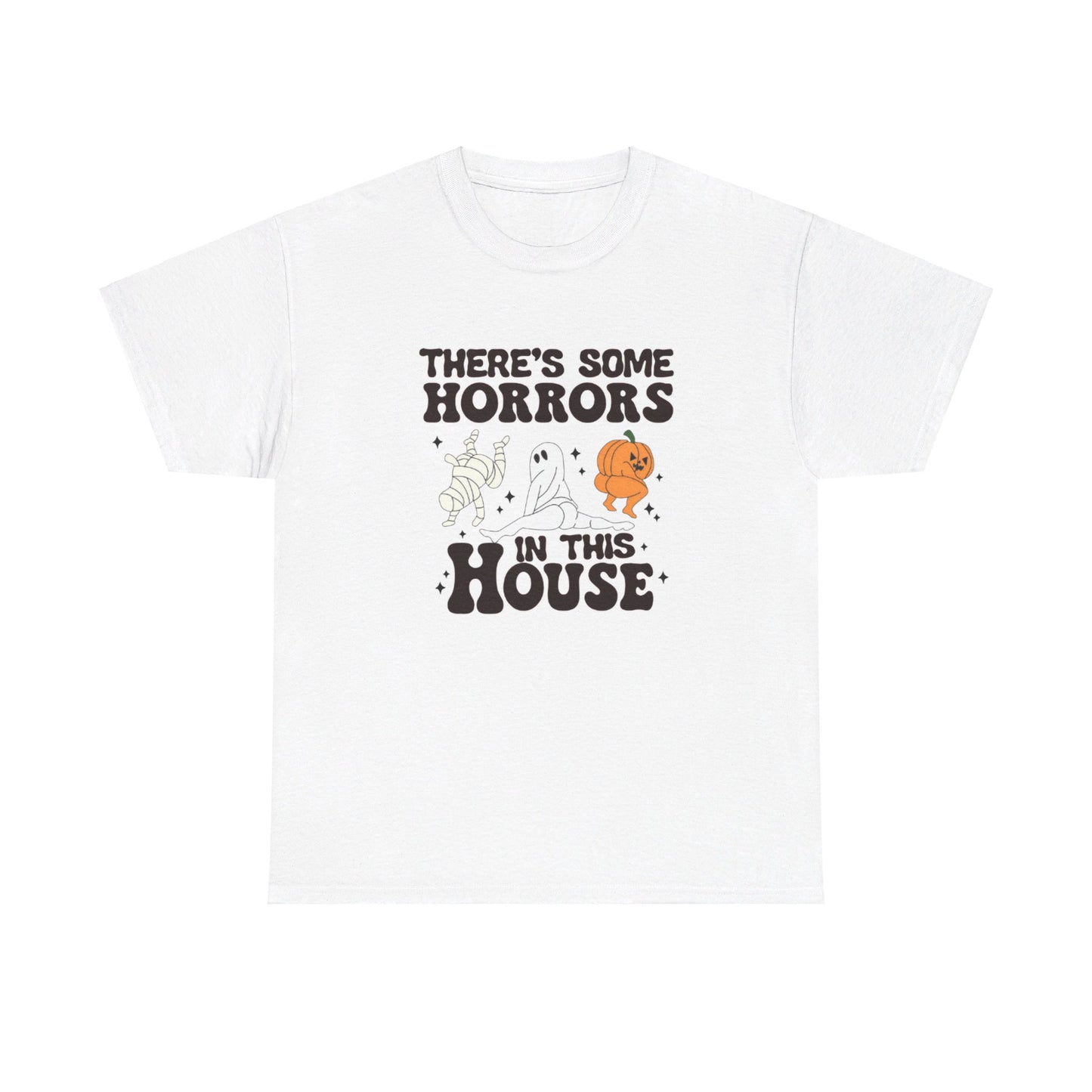 OMNI™ There's Some Horrors In This House Unisex Heavy Cotton Tee