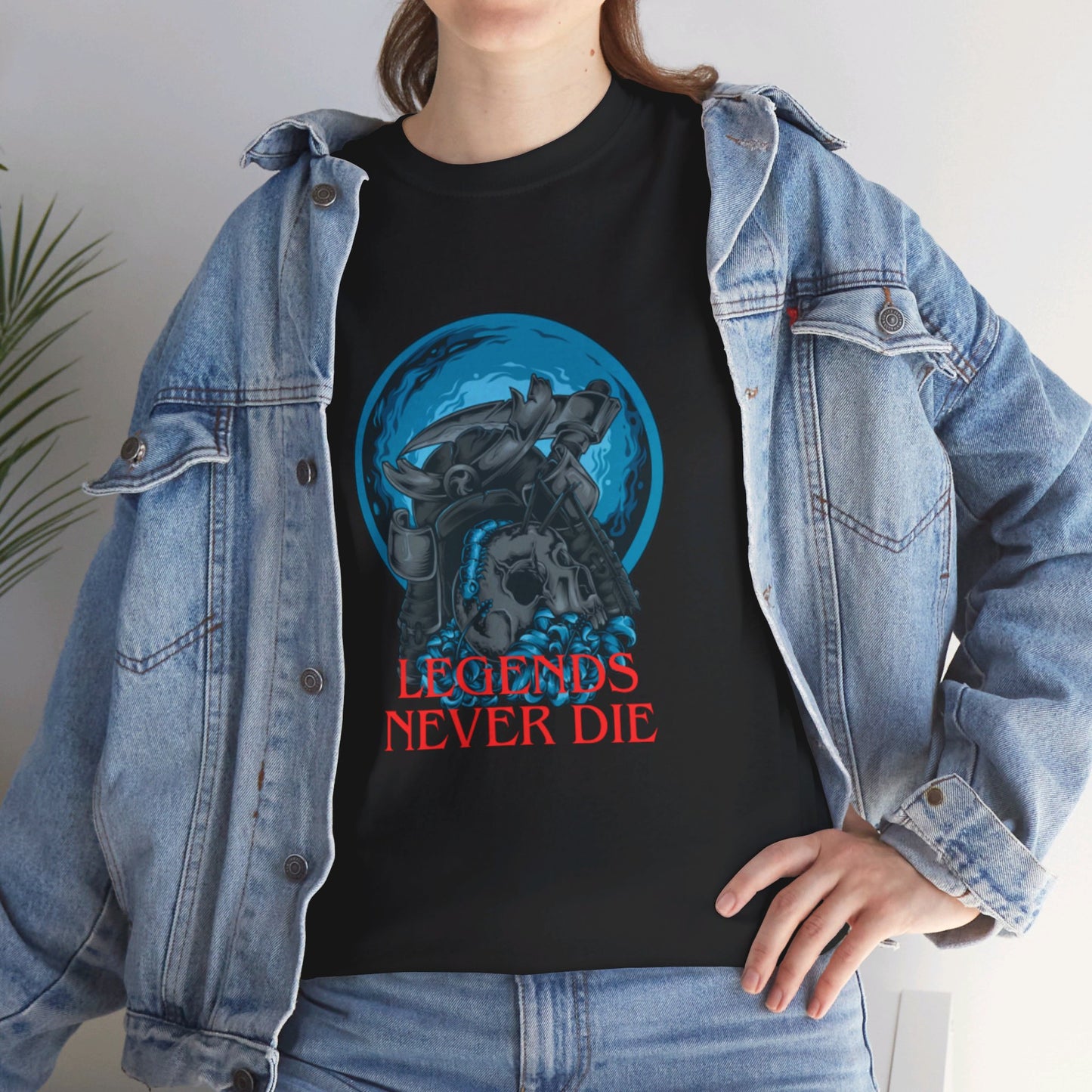 OMNI™ Legends Never Die Unisex Heavy Cotton T-Shirt