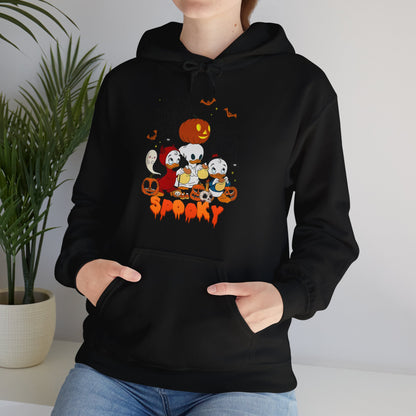 Spooky Halloween Duck Unisex Heavy Blend Hoodie