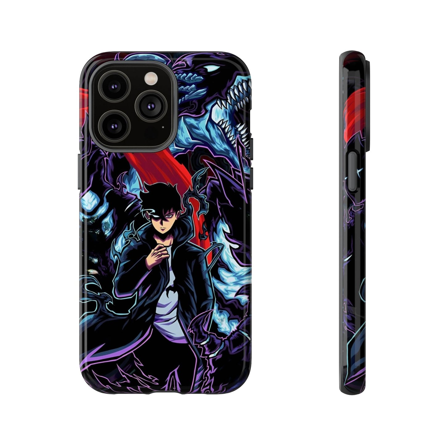 OMNI™ Solo Leveling (Sung Jin Woo and Kamish) Double Layered Phone Cases