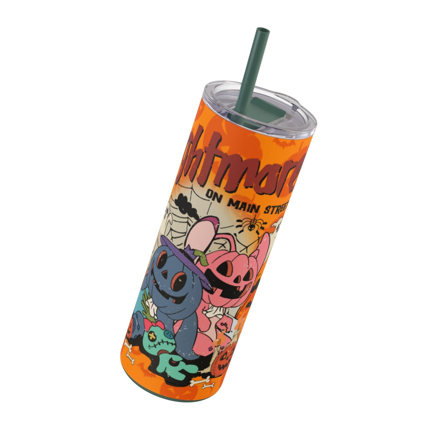 OMNI™ Nightmare On Main Street Maars Maker Skinny Matte Tumbler