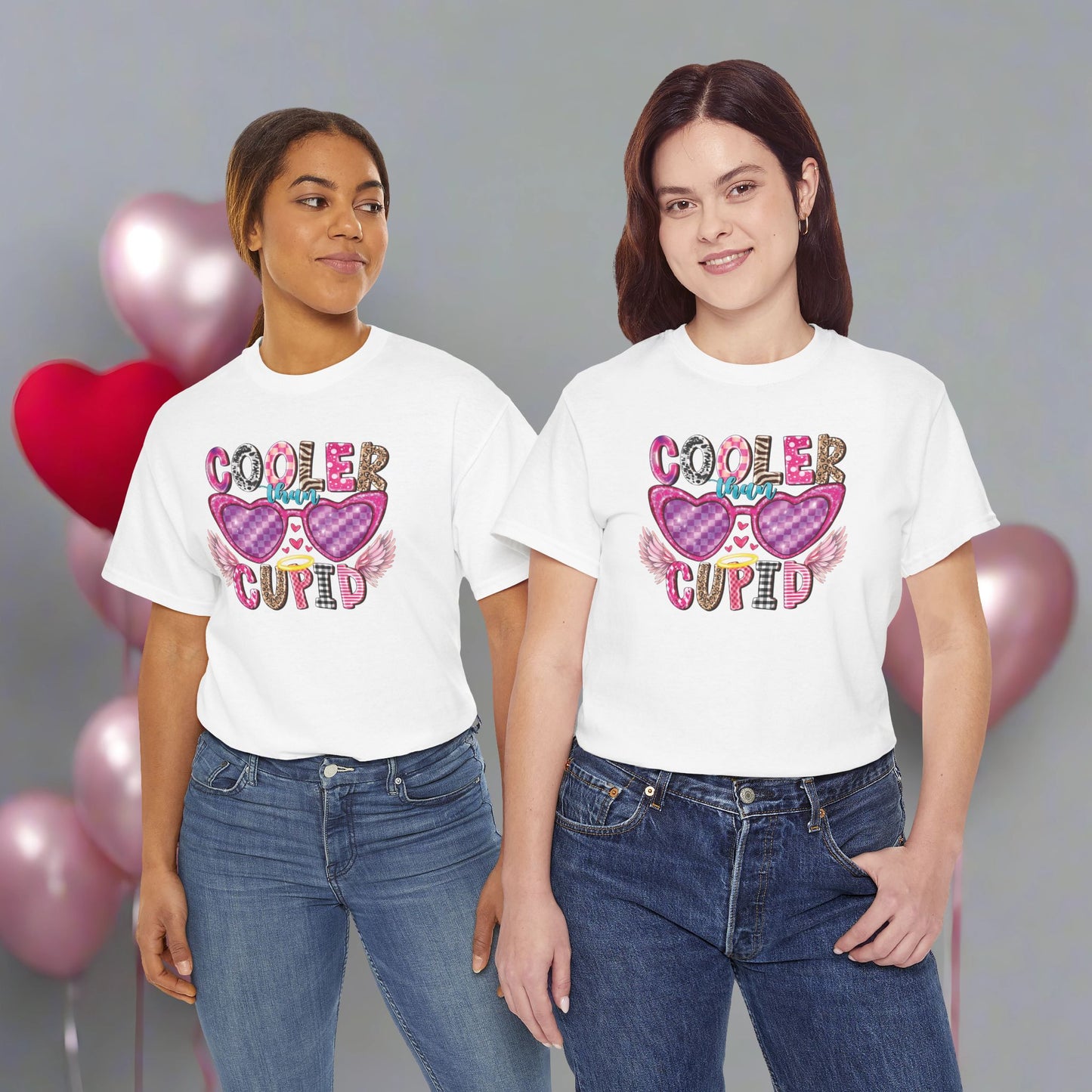 OMNI™ Cooler Than Cupid Women's Heavy Cotton T-Shirt