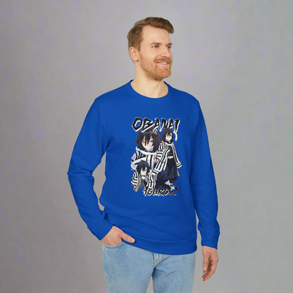 OMNI™ Demon Slayer Serpent Hashira Obanai Iguro Adidas Unisex Fleece Crewneck Sweatshirt