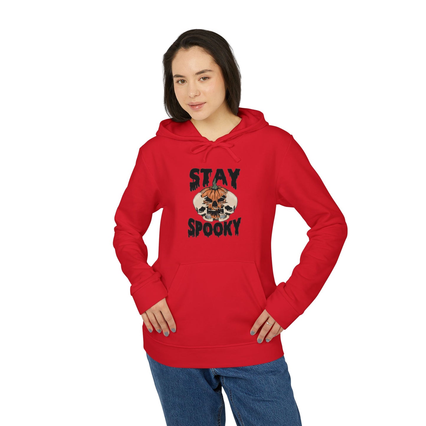 OMNI™ Stay Spooky Adidas Unisex Fleece Hoodie