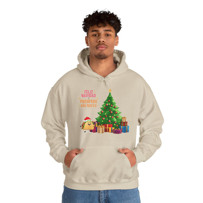 OMNI™ Taco Santa Christmas Holiday Themed Unisex Hoodie