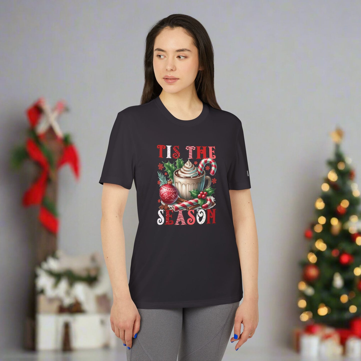 OMNI™ Tis The Season Adidas Unisex Sport T-Shirt