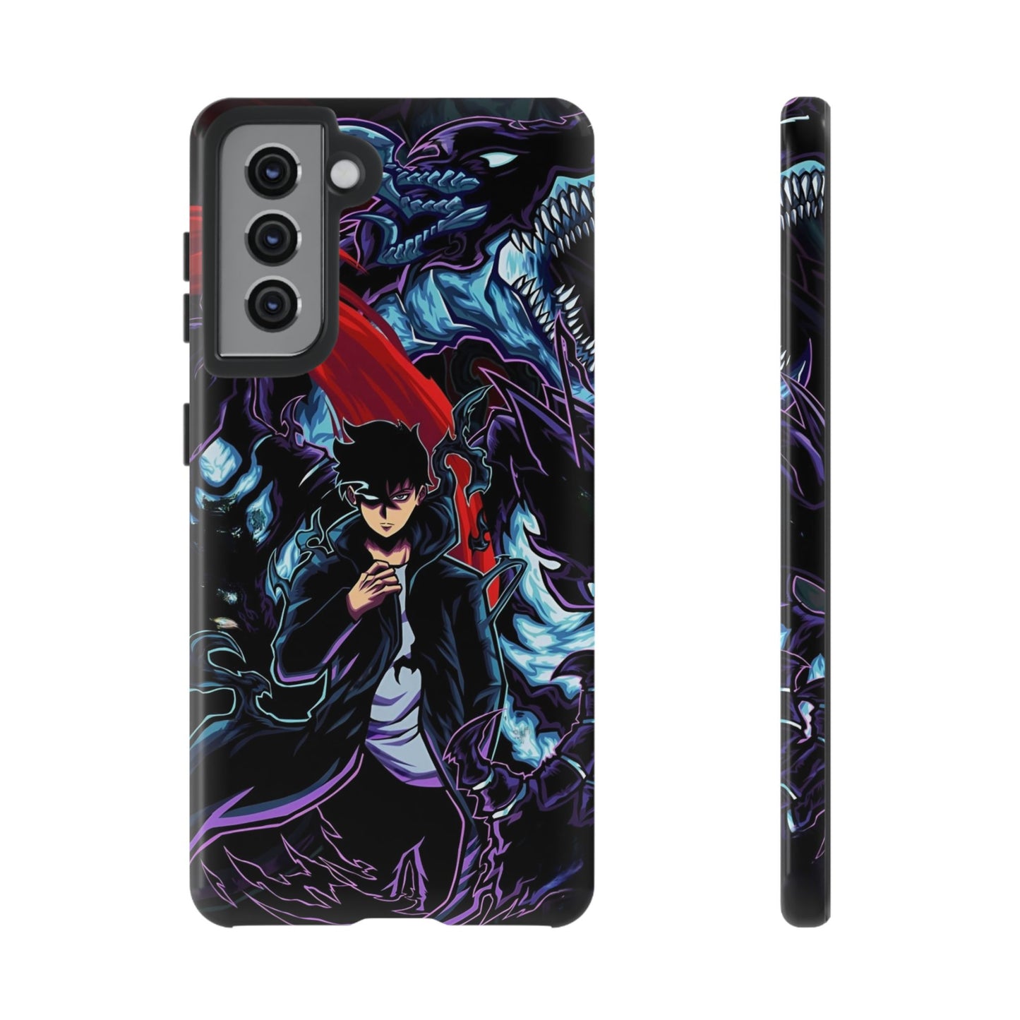 OMNI™ Solo Leveling (Sung Jin Woo and Kamish) Double Layered Phone Cases