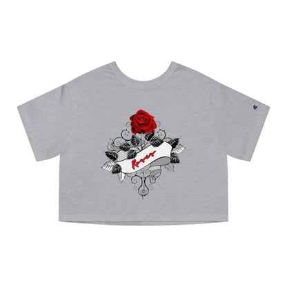 OMNI™ Roses Champion Women's Heritage Cropped T-Shirt