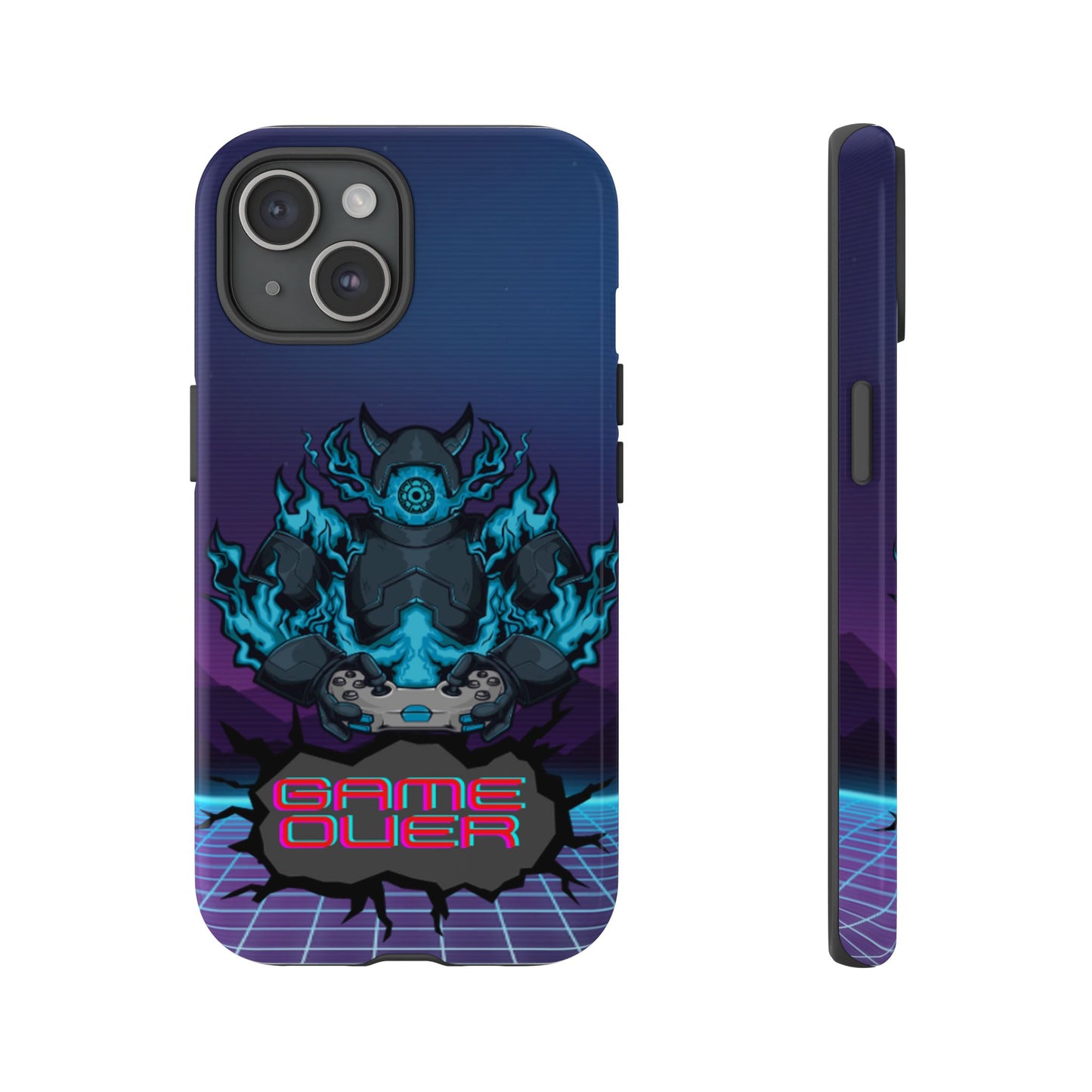 OMNI™ Game Over Gaming Background Double Layered Phone Case