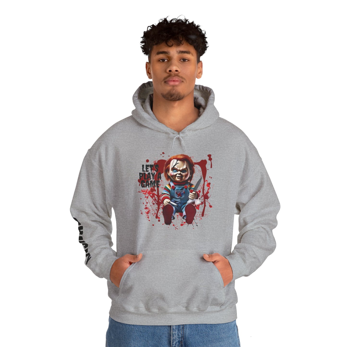 OMNI™ Chucky Bloody Design Unisex Heavy Blend Hoodie