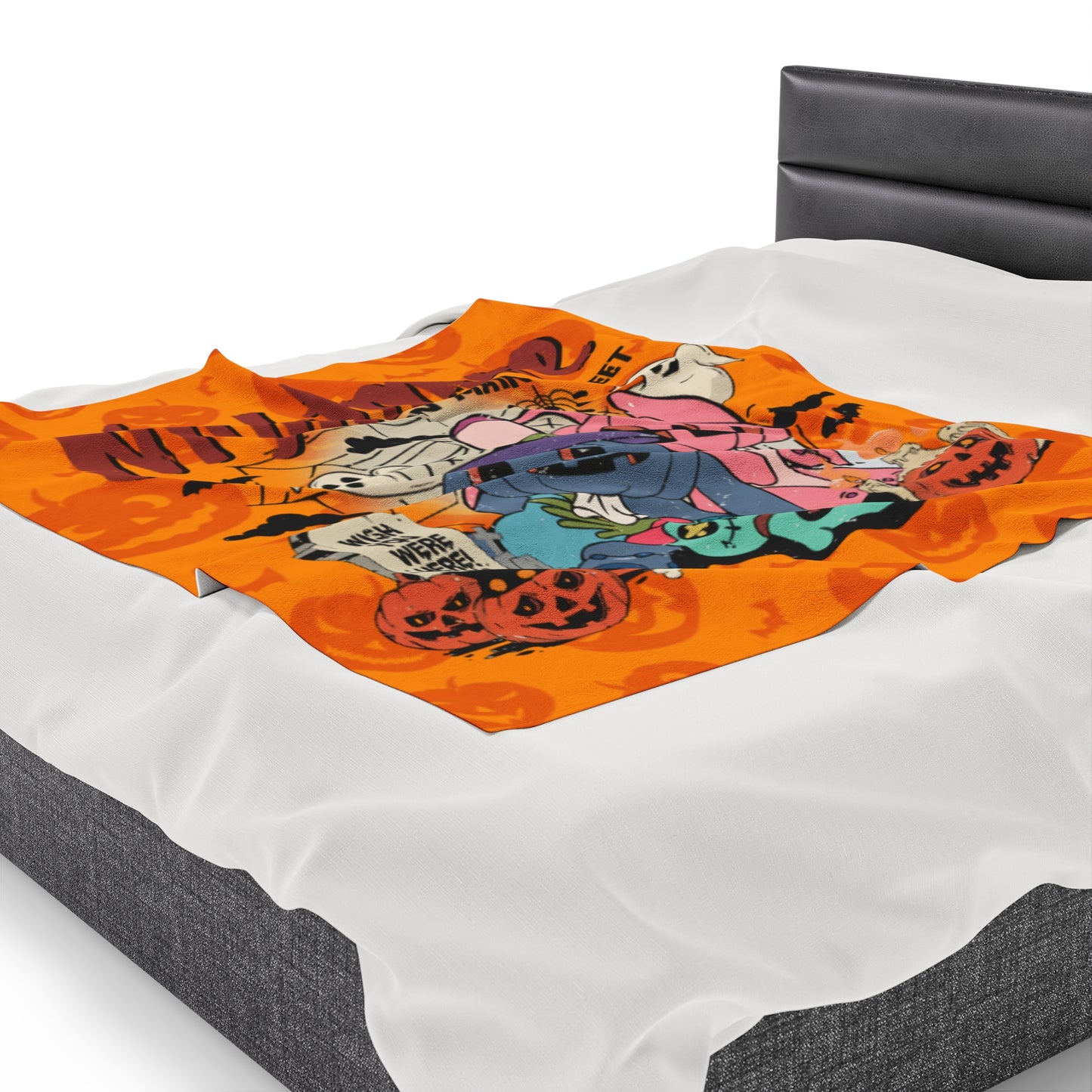 OMNI™ Nightmare On Main Street Velveteen Plush Blanket