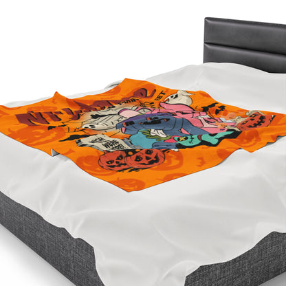 OMNI™ Nightmare On Main Street Velveteen Plush Blanket