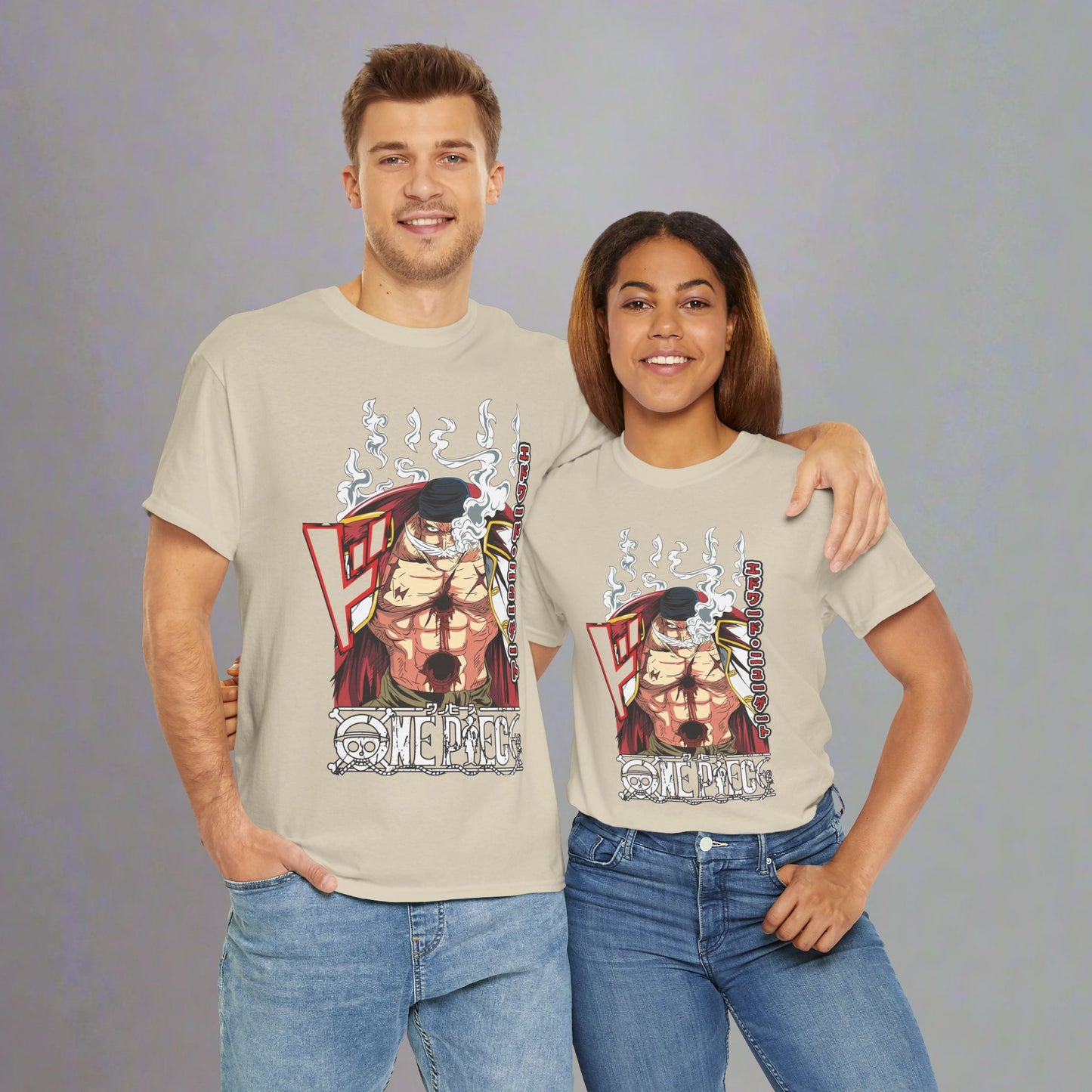 OMNI™ One Piece Edward "Whitebeard" Newgate Unisex Heavy Cotton T-Shirt