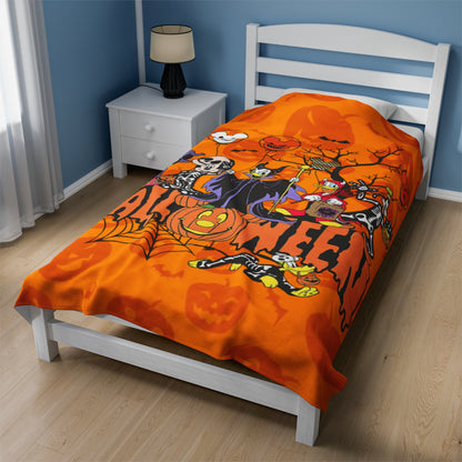 OMNI™ Classic Cartoon Velveteen Plush Blanket