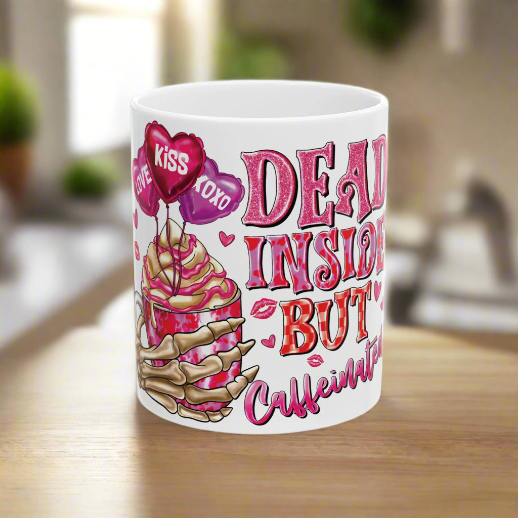 OMNI™ Dead Inside But Caffeinated Ceramic Mug