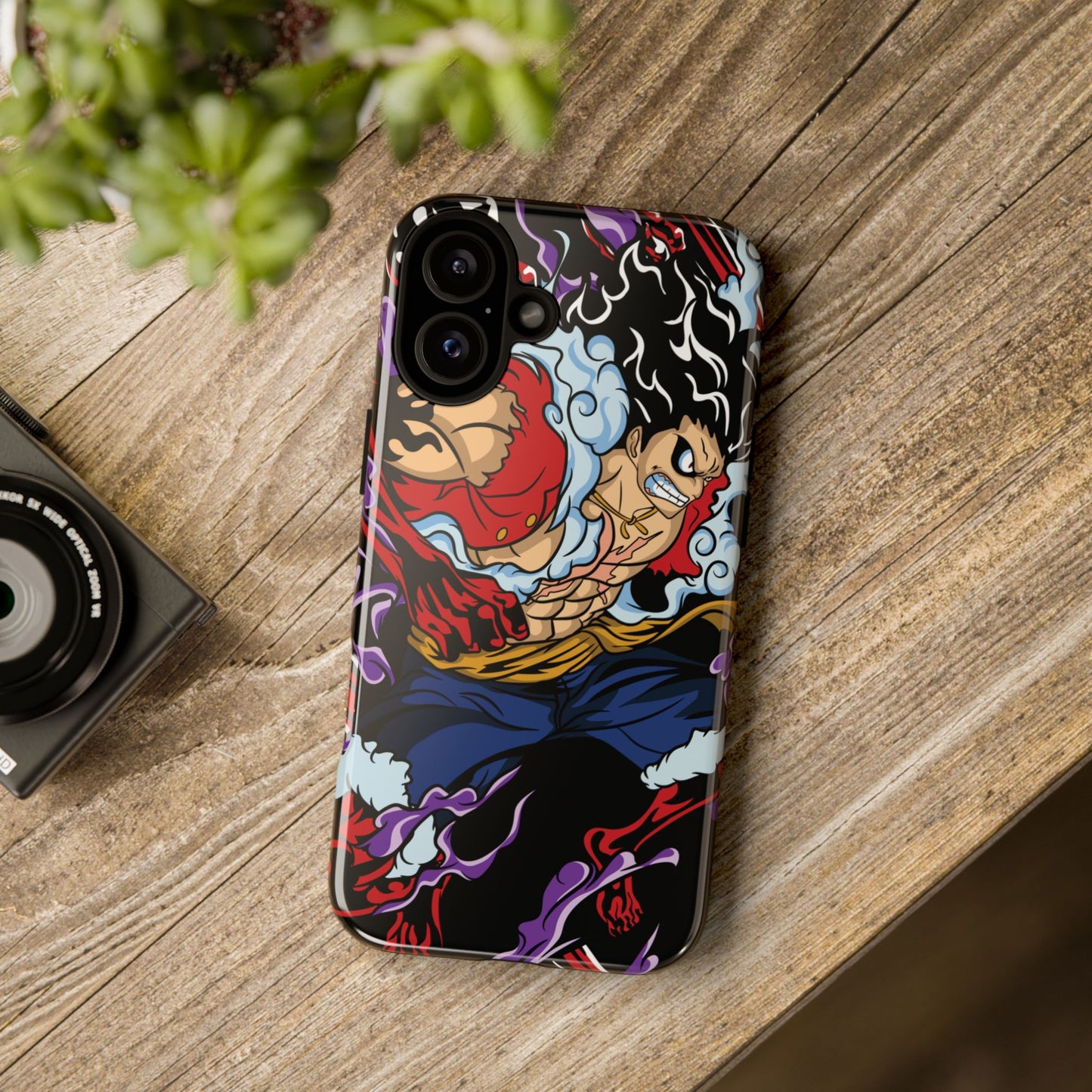OMNI™ One Piece Luffy Gear 4 Gum Gum Gatling Double Layered Phone Case