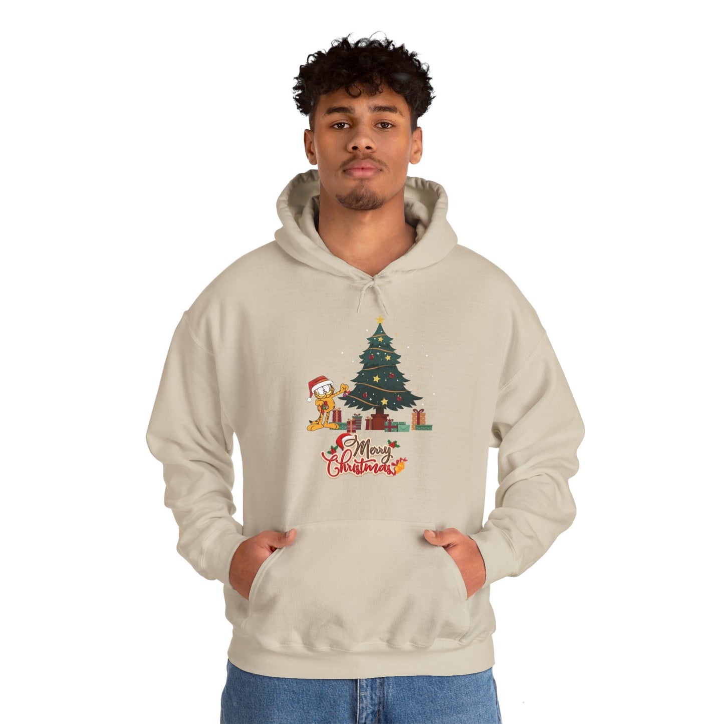 OMNI™ Garfield Christmas Themed Unisex Hoodie